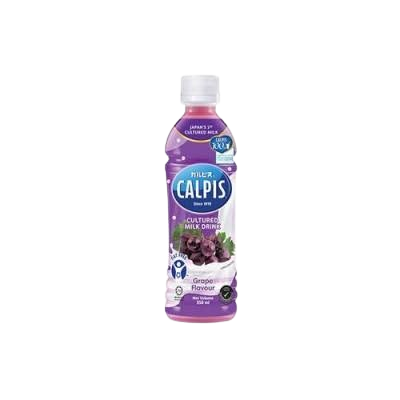 CALPIS CULTURED MILK DRINK ANGGUR BOTOL 350ML