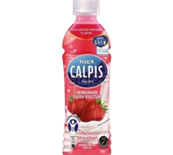 CALPIS CULTURED MILK DRINK STRAWBERRY BOTOL 350ML