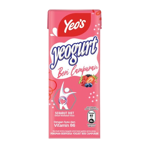 YEOS YEOGURT BERI CAMPURAN 250ML
