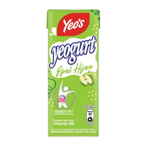 YEOS YEOGURT EPAL HIJAU 250ML