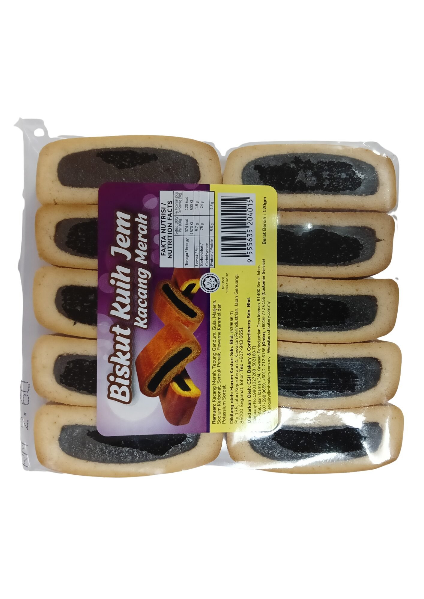 BISKUT KUIH JEM KACANG MERAH