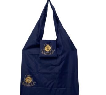 Foldable Bag (Small Logo Blue)