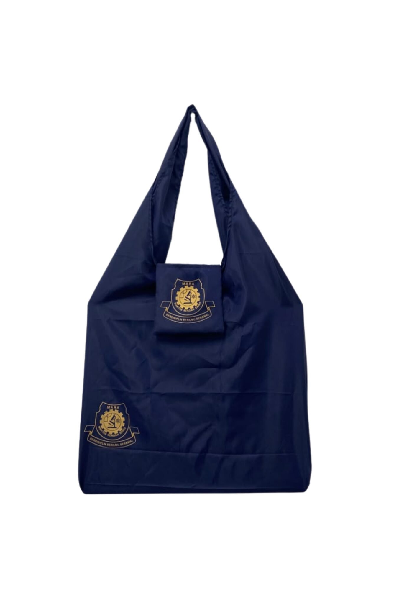 Foldable Bag (Small Logo Blue)
