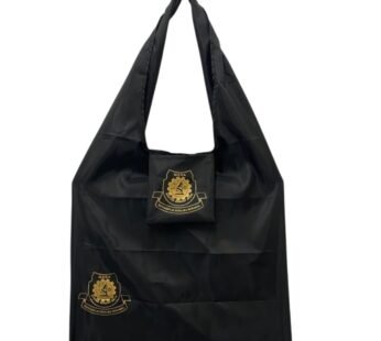 Foldable Bag ( Small Logo Black )