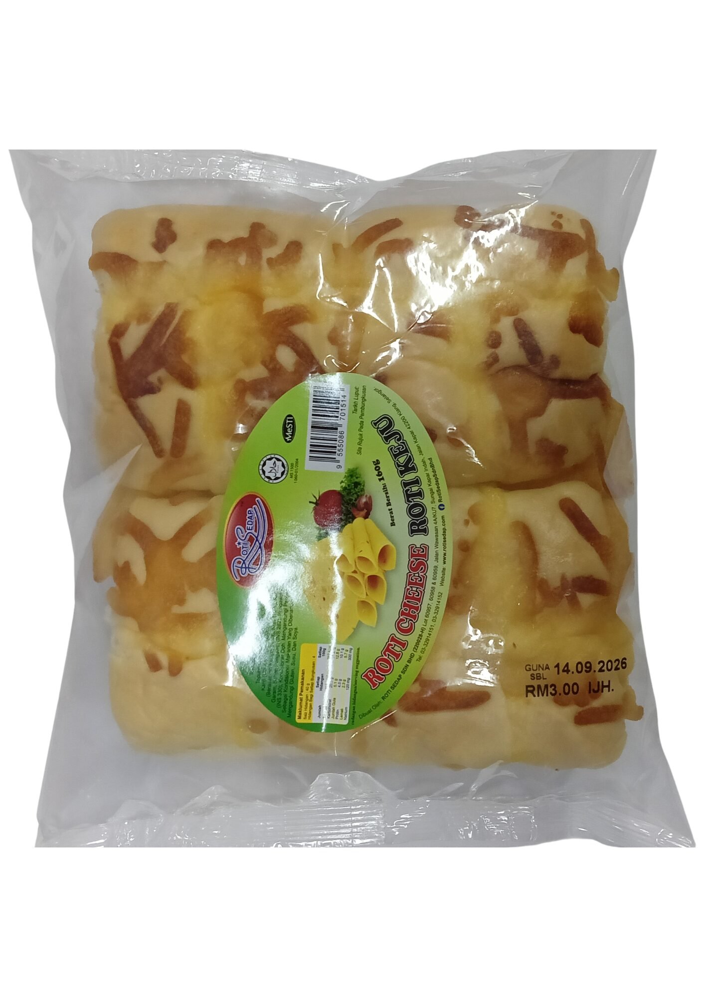 ROTI SEDAP ROTI KEJU